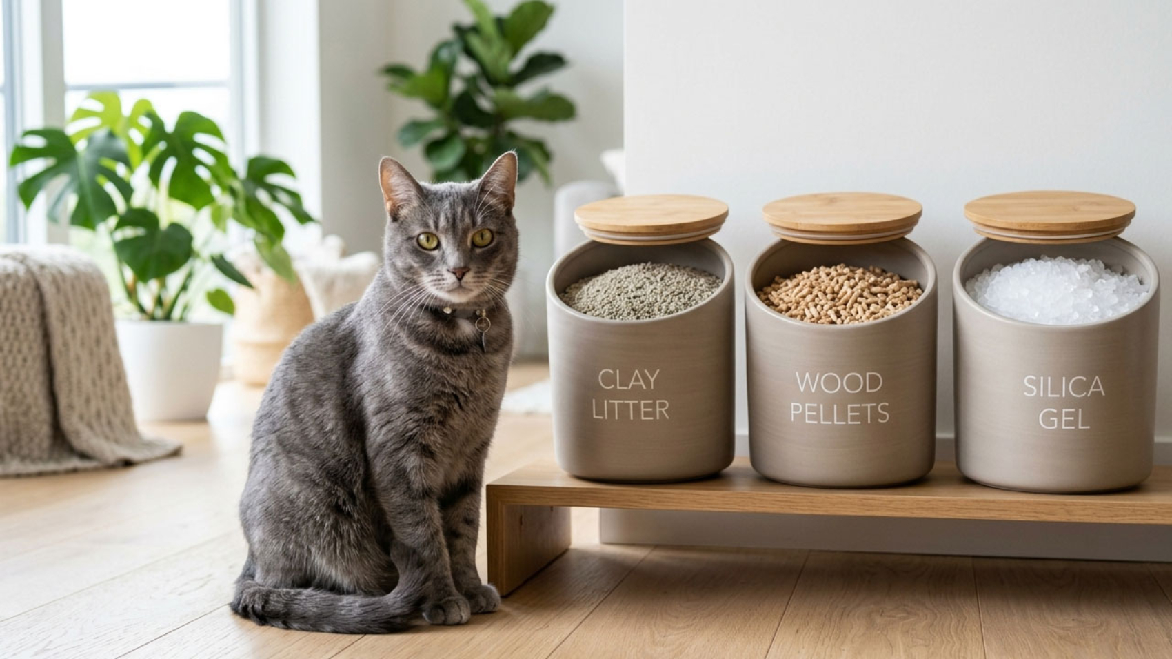 Las 5 mejores arenas para gatos