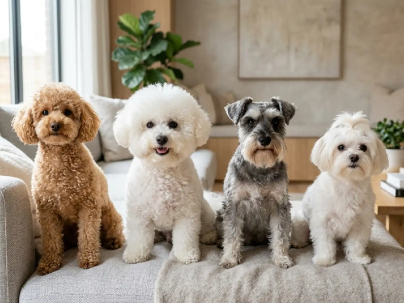 Perros hipoalergénicos recomendados para personas alérgicas